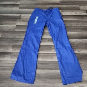 Purple Scrub Pants Size XS Drawstring NWT